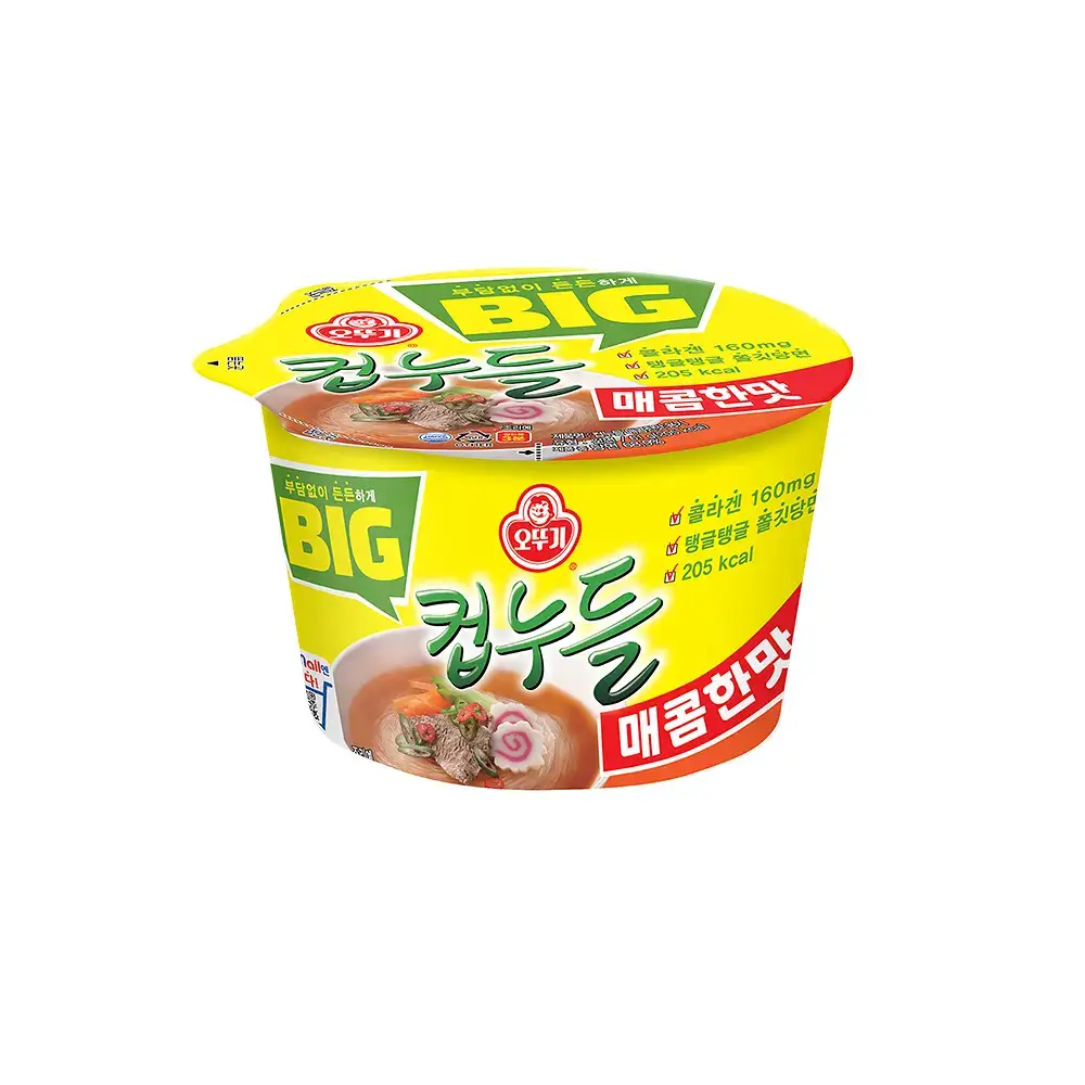 [오뚜기] 빅컵누들 매콤한맛 용기 61g